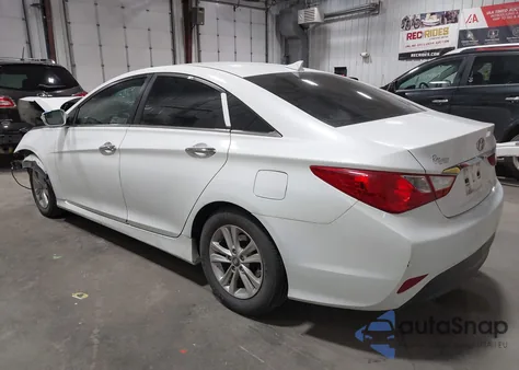 2014 Hyundai Sonata Gls из США, поврежденный, VIN 5NPEB4AC6EH935341